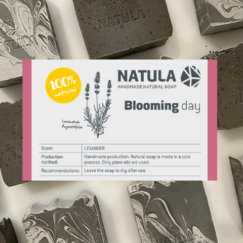 Blooming day - LAVENDER HAND MADE SOAP - Natula Cosmetics